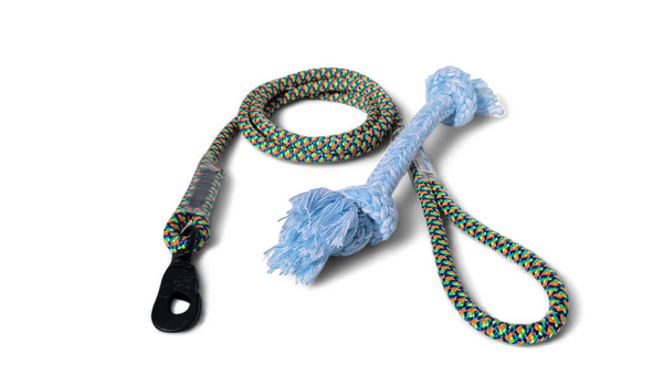 Pet Leash 6-Foot and Dog Pull Toy Combo