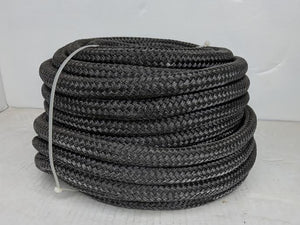 3/4" x 100' Black Nylon Double Braid, open box – USARope