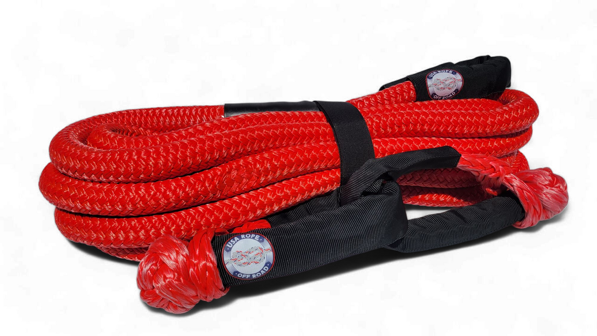 USA Rope Kinetic Energy Rope & Soft Shackle Bundle | Off-Road Recovery Gear