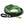 Load image into Gallery viewer, USA Rope 1/4" green synthetic winch rope made of UHMWPE with steel thimble and protective sleeve, 9,000 lbs breaking strength.
