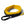 Load image into Gallery viewer, USA Rope 1/4" yellow UHMWPE synthetic winch rope with black protective sleeve and steel thimble, 9,000 lbs.
